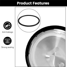 09936 Pressure Cooker Sealing Ring,Overpressure Plugs for Presto Pressure Cooker,Model 4 Quart 6 Quart,Replace 0126002