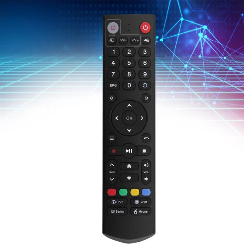 Replace Remote Control for Xsarius Sniper V - IPTV Box - Linux Full HD - H.265 HDOTT265 Q1 2