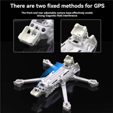 Nightingale FPV Frame Kit 5-Zoll -Type RGB Drohnenrahmen Schnellverschluss 6mm Arm für O4 Pro Air Unit für FPV-Drohnen