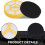 4PCS Pre-Filter for  VC3 Vacuum Cleaner Replacement Parts 2.863-238.0 Motor Filter 6