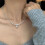 Silver Pearl Necklace 1