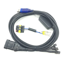 For LPG/CNG Automobile Oil to Gas Data Cable with A Variety of Debugging Joints Gas Auto Parts