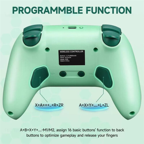 RGB Wireless  Controller for   Gamepad Android Phone/PC Joystick TV Box/Steam Gamepad A