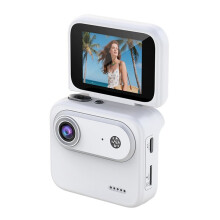 4K Action Camera with 2.0inch Flip Screen 140 Wide-Angle Lens Vlog Camera Waterproof Sports Cam with 8GB Card B