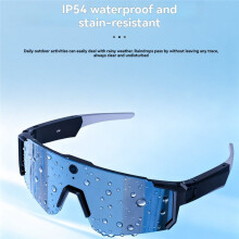 AI Glasses Polarized Sunglasses 8MP Camera Call Translation Cycling Anti Glare Driving IP54 Goggles B