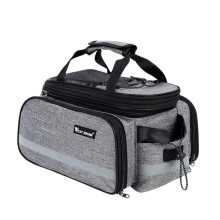 WEST BIKING Bicycle Pannier Bags Waterproof Large Capacity Bike Trunk Bag 3 in 1 MTB Road Cycling Luggage Carrier Rear Bags