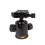 Camera Tripod   with Quick Release Plate 1/4" Screw Compact Ballhead for DSLR Mirrorless Photography 2