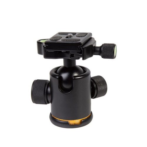 Camera Tripod   with Quick Release Plate 1/4" Screw Compact Ballhead for DSLR Mirrorless Photography 1