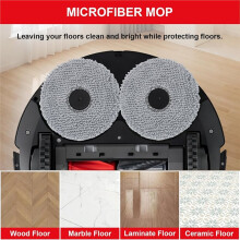 Accessories Kit for Qrevo Curv/Curv S5X/Qrevo / S5A/Qrevo S5V Robot Vacuum Cleaner, Replacement Parts