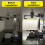 LED Light Bar Induction Control 6500K High Brightness Lighting Heat-Resistant for  A1  3D Printer Grey 8