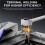 8PIN CPU Power Extension Cable 90 Degree Right Angle Connector for / Motherboard Sync White 5