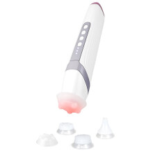 CO2-Blasenstift mit 4 Aufsätzen, Aqua Skin Gesichtsreinigungs-SPA-Schönheitsgerät, CO2-Pods-Massagegerät, Tragbare