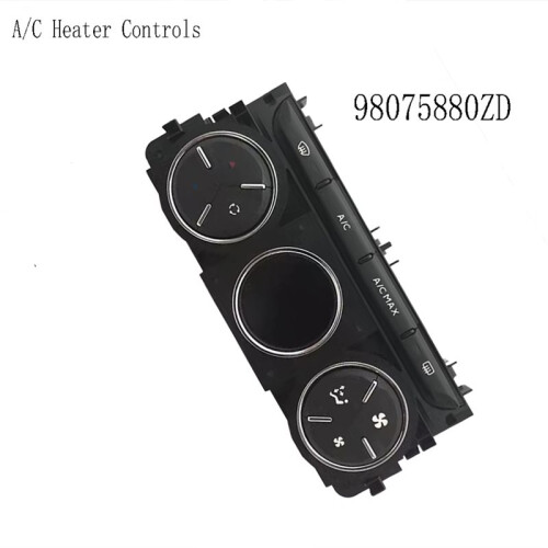 98075880ZD Air Conditioning Control Panel Module A/C Heater Controls for  207 301  C3-XR 2