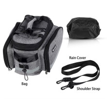 WEST BIKING Bicycle Pannier Bags Waterproof Large Capacity Bike Trunk Bag 3 in 1 MTB Road Cycling Luggage Carrier Rear  Bags