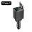 7-In-1 Retractable Car Charger with Digital Voltmeter USB+PD Port Fast Charging Cable 3 Type C 8