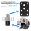 Upgraded Bamboo Lab A1 Hotend Heating Assembly Kit for  A1, A1  3D Printer Hot End Heating Component 4