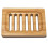 2PCS Bamboo Soap Dish Set, Self-Draining Design, Ideal for Shower, Bathroom, Kitchen Use 2