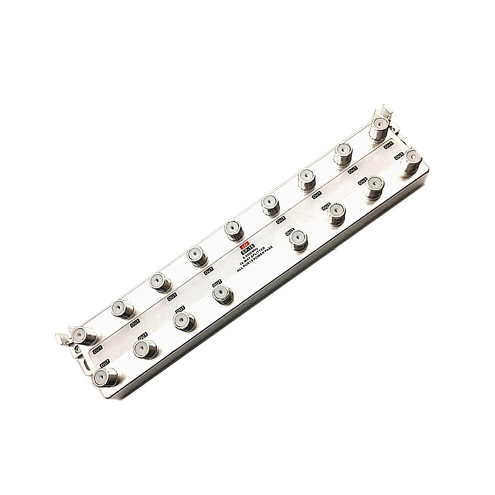 5-2400 Mhz 16 Way Out Cable Tv Splitter Signal Booster Distribution For Rf Signal Mixer Satellite Tv Splitter 6031334989369