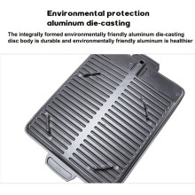 Portable Korean BBQ Grill Pan Non-Stick Grill Plate Butane Gas Stove Cooker Party Picnic Terrace Beach Barbecue Tray