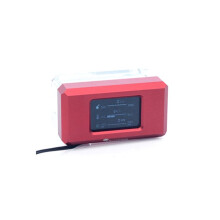 FREEZEMOD Vattenkylning Elektrisk Flödesmätare AIO Termometer Flödeshastighet Temperaturmonitor för PC Vätskekylningssystem A