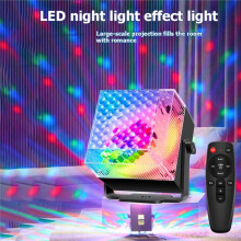 Luzes de Discoteca para Festas, Ativadas Por Som, com LED e Controle Remoto para Iluminação Noturna, Ideal para Casa, Quarto, Natal e Halloween.