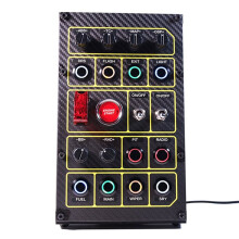 Simracing Central Control Box for FANATEC SIMUCUBE PC USB, Programmable Button Box, Control Panel Simulator