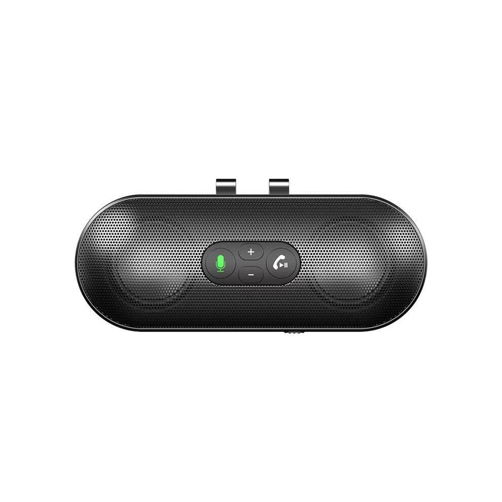 5.4 Handsfree Car Kit Speakerphone 6W Sun Visor Clip Audio Receiver Mp3 Music Player With Voice Assistant 6033283178955
