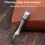 Titanium Pry Bar Multi Tool,Pocket Pry Tool with Keychain Hole,Compact Lever Tool for Bottle Opening,Scraping 8