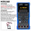 OWON HDS160 Oscilloscope Multimeter,4 1/2 Digit True RMS Multimeter,1MHz Digital Oscilloscope,Voltmeter Current Measure 5