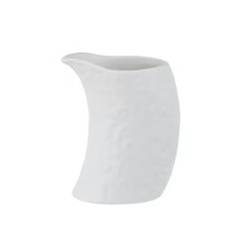 Ceramic Milk Jar, Small Milk Cup, Household High Beauty Latte Art Cup, Exquisite Coffee Liquid Extraction Cup White