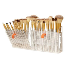 Organizador de Maquillaje de Pared de 2 Unidades, con 16 Ranuras para Delineadores de Ojos, de Labios y Pinceles.