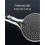 1pc Digital Temperature Display Handheld LED Shower  Water Powered Without Battery Bathroom Accessories 3 Speed 5