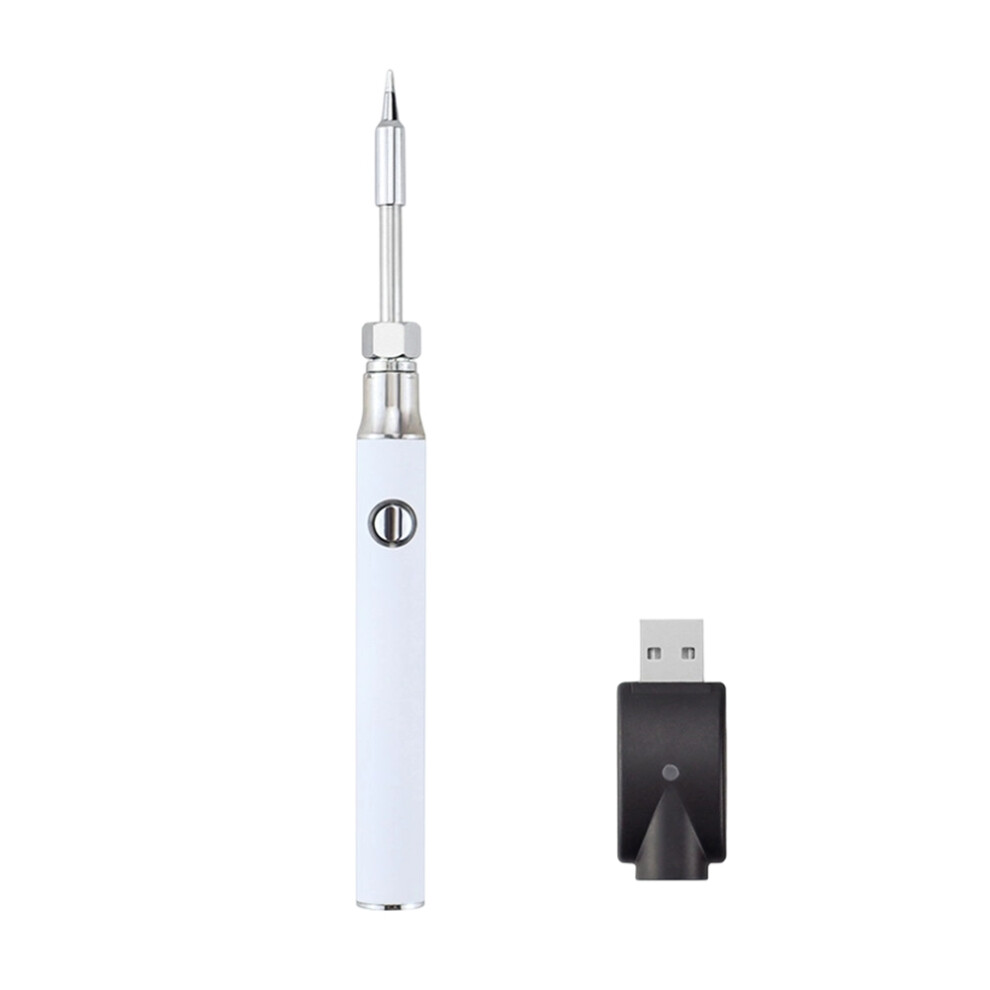 510 Thread Mini Soldering Iron 3-Gear Voltage Pen With Tip 1100Mah Usb 4852426801923