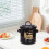 46oz Bacon  Grease Jar, Enamel Bacon Grease Container with Stainless Steel Filter, Includes Hanging Spatula 3