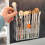 2 Pack Wall Mount Makeup Organizer, 16-Slot Holder for Eyeliners, Lip Liners, Brushes 3