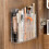 2 Pack Wall Mount Makeup Organizer, 16-Slot Holder for Eyeliners, Lip Liners, Brushes 4
