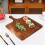 Solid Wood Egg Rack with Handle, Multi-Grid Kitchen Storage Display Tray 1