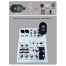 New Wireless in-Ear Monitor System 2.4Ghz Wireless IEM System with Transmitter Receiver for Music Studio Live Broadcast