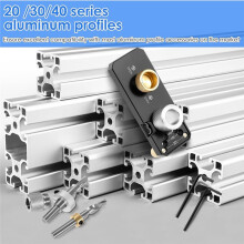 Ganwei Aluminum Profile Punching Locator Drilling Fixture Accurate Aluminum Profile Punching Auxiliary Tool 20/30/40 mm Hole