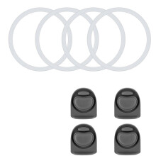 4pcs for Owala FreeSip Replacement Stoppers and Seal Rings Silicone for 16/19/24/32/40oz Bottles