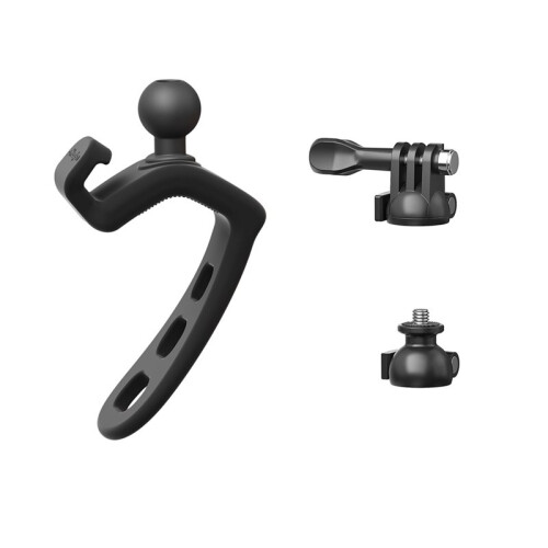 AMAGISN  Flexible Bracket Adjustable Silicone Mount Action Camera for    Action Camera Accessories Black