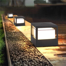 12W Waterdichte LED-Buitenlamp voor Binnenplaats, Veranda, Gazon, Terras, Hek, Poort, Paal, Landschapsverlichting