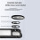 For  17 Cage Quick Release Video Rig Phone Stabilizer with 67mm Filter Ring 17mm Lens Backplate TMount 3