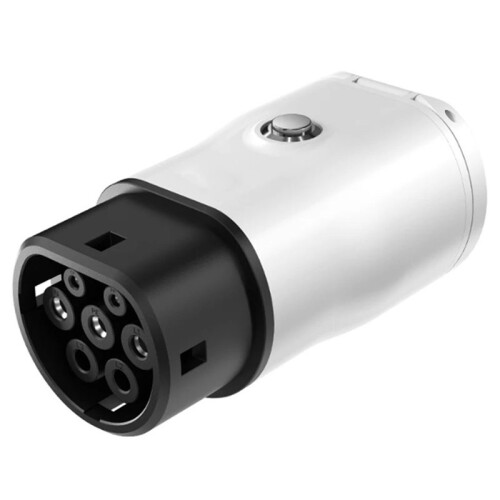 Type 2 Portable Discharger EV Conversion Schuko Socket  Electric Car Discharge with Power Button for Camping 220V