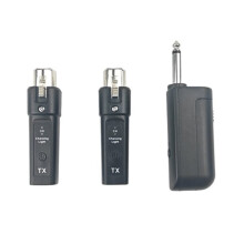 2,4-GHz-Funk-Handsystem, Kabelgebundenes/Drahtloses Kondensator-Dynamik-Mikrofon, Gitarren- und Elektronischer Instrumenten-Transceiver 1 zu 2
