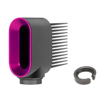 For  Airwrap HS01 HS05 HS08 Wide-Tooth Comb Attachment Pre-Styling Dryer Brush for Curly Coily Hair B