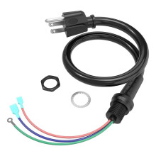 Replacement Power Cord 100641 for Proteam AviationVac,LineVacer HEPA,MegaVac,Super QuarterVac Backpack Vacuum Parts(US)