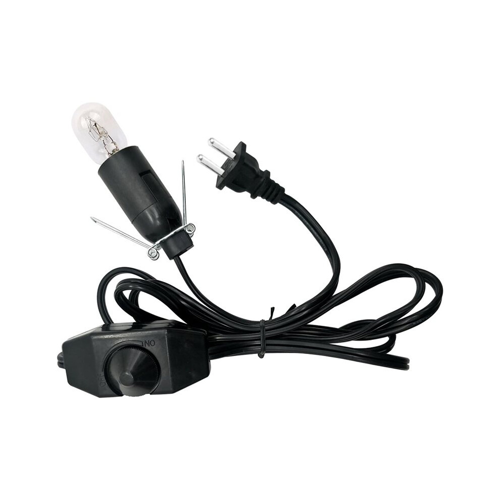 Himalayan Salt Lamp Cord And Bulb With Dimmer ,Original Replacement Cord For Salt Rock Lamps Eu Plug 6032318025325