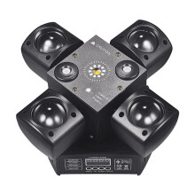 1set Stage Effect Light,  Four Arm Laser Light, Bar Disco Effect, Flash, Rotating  Light, LED EU Plug
