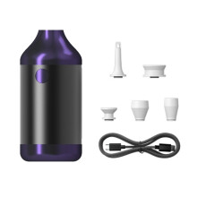 Portable Electric Air Pump for Inflating Deflating Vacuum Storage Bags for Inflatable Mattresses, Swimming Rings
